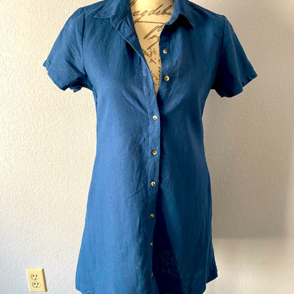 NWOT Linen Mini Dress